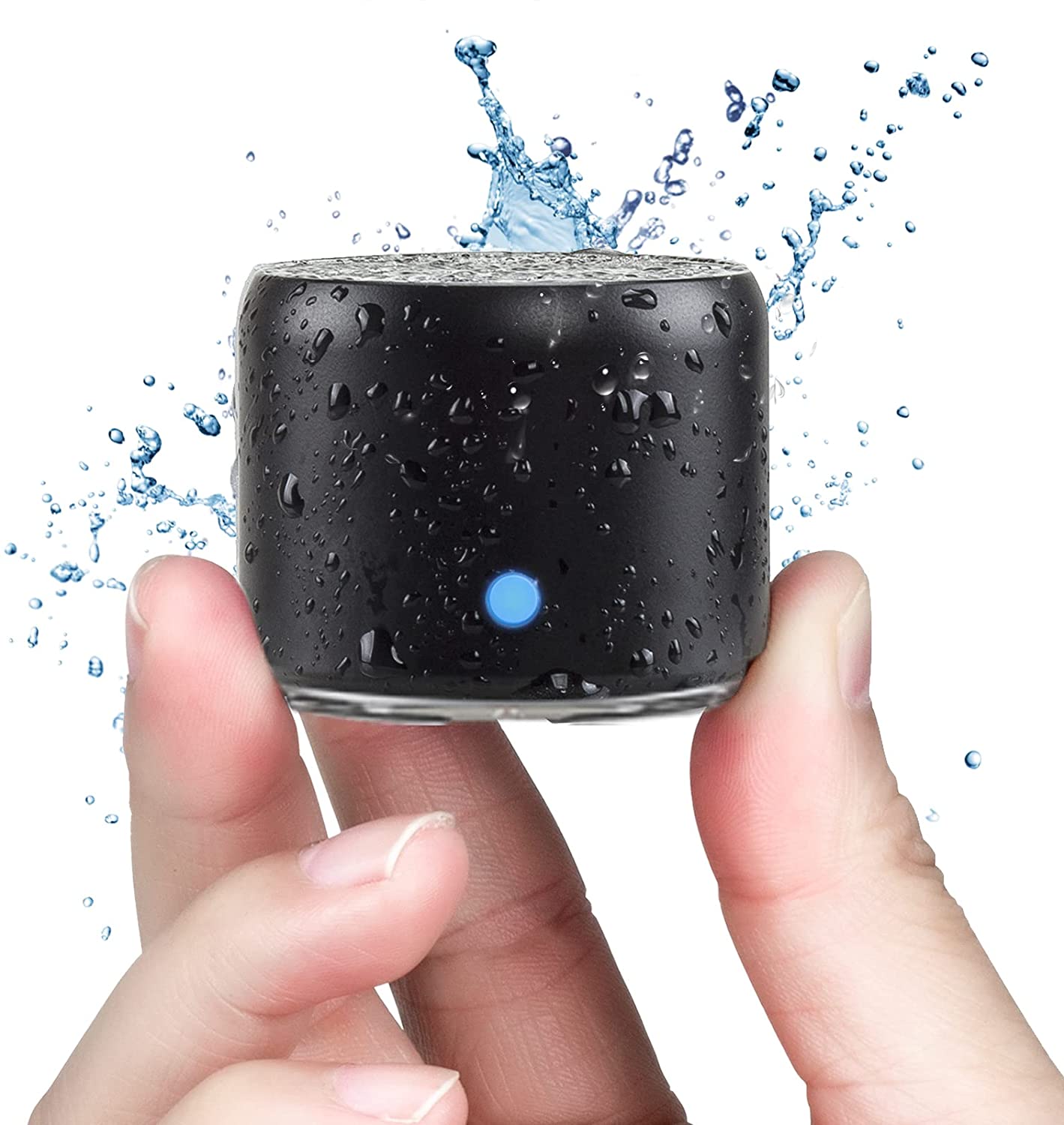 Waterproof, Mini Portable Speaker, Travel Case Included